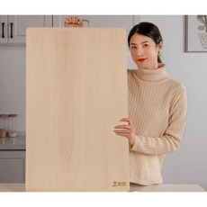나무 도마 대형 초대형 업소용 버드나무 원목, 1개, 90x55x2.7cm × 1개