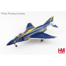RBF 絕版 HM 金屬 1:72 F-4J US Blue Angels HA19044 戰鬥機模型, 1個