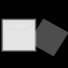 차량 앞유리 스티커 필름 케이스 주차 출입증 홀더, 1개