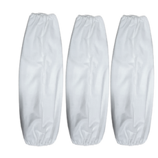 백색 팔토시(국산) 화이트 양고무줄형 3켤레