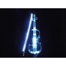 전자 바이올린 학생용 투명 전자악기 연습용 전자바이올린, 백광B