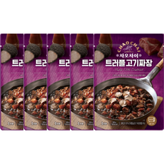 샘표 차오차이 트러플 고기짜장, 5개, 180g