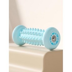 발바닥 지압 마사지기 족저 피로완화 리커버리 롤러 힐링기 족저근막염 완화를 위한 휴대용 발 마사지 심부 조직 근육 아치 및 발뒤꿈치 통증 반사요법 도구, 2)blue