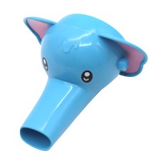 JoyBaby 寶寶洗手神器 卡通造型 兒童水龍頭延伸器 輕鬆洗手, 藍色大象-F, 1個