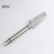 캠핑칼 스테인리스 주방용품 커팅기구, 1개, 실버