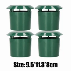 1/12pcs 달팽이 트랩 포수 정원 슬러그 케이지 달팽이 재사용 가능한 플라스틱 해충 거부 Gintrap 도구 홈