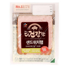 더건강한샌드위치햄 축산 씨제이 햄 축산가공식품, 90g, 1개