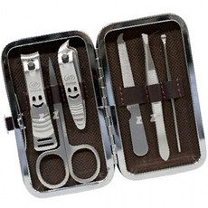 손톱깍이 세트 6p 손톱관리 손톱가위 네일관리, 1개