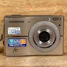 올림푸스 FE-45 디지털 카메라 (실버 10MP 2.5인치 디스플레이 3배 광학 줌) 부품용, 올림푸스 FE-45 디지털 카메라 (실버, 10MP,