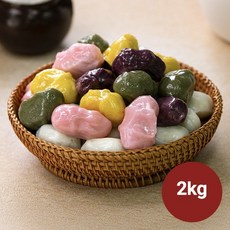 [아리울떡공방] 굳지않는 모듬 깨송편, 1kg, 2개
