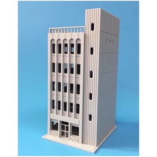 N規 1:150/1:64比例 自來水公司/中華電信 建築場景塑料拼裝屋, 1個
