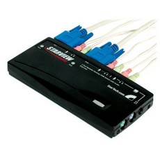 2PORT Starview KVM CPU Switch Kit 오디오 및 케이블