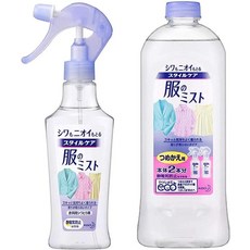일본 카오 휴대용 스프레이 뿌리는 다리미 600ml 대용량 주름 제거 여행 다림질, 1개