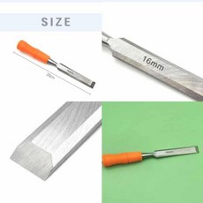 목공용 끌 16mm 목공수공구 평끌 목공끌 평끌 나무조각도 목공수공구 나무끌 목공공구 목재끌 조각도 목공용칼 목공칼 조각칼+노드커머스Shop, 빠른배송