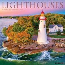 (영문도서)Lighthouses 2026 12 X 12 Wall Calendar Spiral, Willow Creek Press Calendars, English, 9781549251788