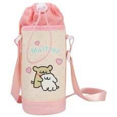 몰티즈 하트 맥스 포켓 물병파우치 물병가방 크로스백