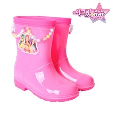 서울트레이딩 아동장화 쥬쥬 비즈 레인부츠
