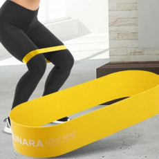 운동용 밴드 루프형 스트레칭 필라테스 라텍스 밴드 근력 강화 홈트 피트니스 레그