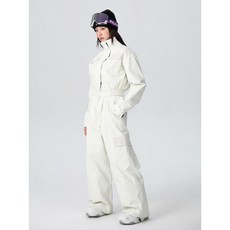 SEARIPE雪怡派 2526新款 潮牌小香風 高腰修身顯瘦滑雪服背帶褲套裝 女款單雙板滑雪服