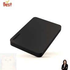 도시바 외장하드 2TB CANVIO Basics USB3.0 블랙 휴대용 백업장치 자이언트캣