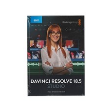 (Blackmagic-Design) (프로그램) DAVINCI RESOLVE Studio (최신 버전 다운 가능) (라이센스), DAVINCI RESOLVE Studio  라이센스
