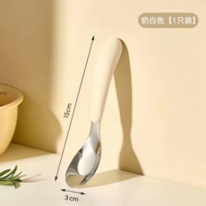 食品級不銹鋼兒童分格餐盤, 兒童飯勺 ⭐ 【1個裝】