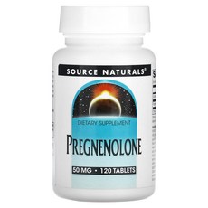 소스네츄럴스 프레그네놀론 50mg 120 정, 1개, 120정