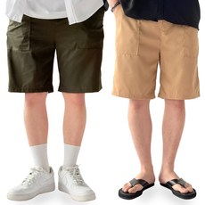 마멜나인 1+1 밴딩 가볍고 시원한 남자 기본 반바지