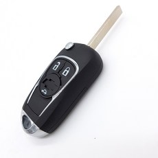 (신형) 쉐보레 폴딩키케이스 3버튼 말리부 올란도 호환용 스파크DIY 수리 호환 교체, 1세트, 1.(신형)북미형(3버튼)폴딩키만