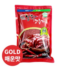 [2025년산]백두대간 봉화 특등급 햇고춧가루 건고추 골드 매운맛, 500g, 1개