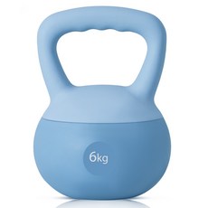 Need 말랑말랑 소프트 PVC 케틀벨 아령, 1개, 6kg, blue