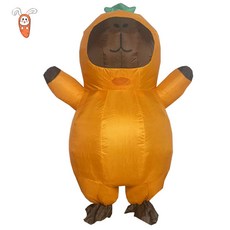 할로윈데이 코스프레의상 카피바라 풍선옷 에어슈트 인형탈 졸업사진컨셉(키150-190), 1개, 카피바라에어슈트 1개, 카피바라에어슈트