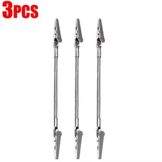 자석 모기향 클램프 - 타마린드 & 젠 스타일 듀얼 헤드 스탠드 - 향 양초 및 코일용 이동식 악어 클립 베이, 05 3PCS