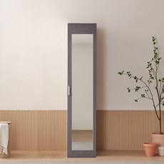 공간사이 메모리 400 거울옷장, 그레이 tf1068
