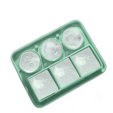 큰 얼음 틀 실리콘 케이스 아이스 메이커 대형 사각, 1개