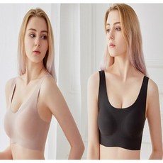 [활과화살]심리스 노와이어 브라 무봉제 데일리 속옷 티 안나는 여름 브라