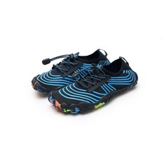 厚底五指運動沙灘涉水溯溪防滑鞋 紫玉蘭 5506, 藍色,40, 1個