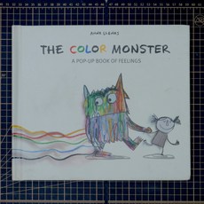 ANNA LLENAS The Color Monster 我的情緒小怪獸 立體互動童書 情感認知繪本, 大字版圖書, Sterling Pub Co Inc, N/A
