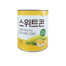 대상 스위트콘 옥수수 캔 통조림, 2.95kg, 1개