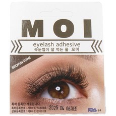 (듀오에어를 만든 곳에서 나온 신제품) 모이 속눈썹풀 속눈썹접착제 글루 7ml MOI, 1개, 모이 브라운톤 7ml