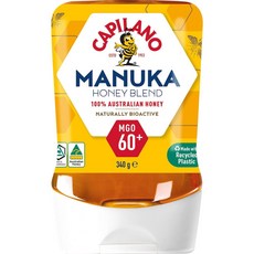 카필라노 mgo 60 마누카 허니 활성 마누카 mgo60 스퀴즈 capilano mgo 60 manuka honey active manuka mgo60 squeeze, 340g, 1개