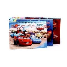 디즈니 카스 남아용 스케치북 랜덤 발송 5p, 345 x 250mm, 10매