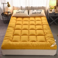 접이식토퍼 두꺼운 매트리스 쿠션 호텔 다다미 더블 홈 1.5m1.8m 싱글 학생 기숙사 2, 0.9mX1.9m 학생 기숙사 침대, 4