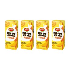 델몬트 드링크팩 망고, 190ml, 4개