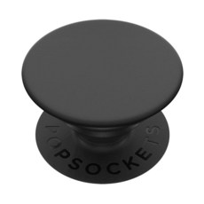 PopSockets MagSafe용 PopGrip 마그네틱 폰 그립 및 스탠드 교체 가능한 상단 아이폰 MagSafe 케이스용 안전한 그립 핸즈프리 시청을 위한 킥스탠드, Adhesive, Black