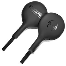 FIVING 복싱미트 권투훈련 스파링미트 태권도미트 2pc, 1세트, 블랙