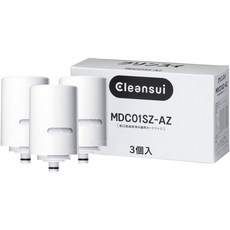 三菱麗陽 MD301 CleanSui 日本原裝頂級生飲濾芯淨水器，家用濾水器，確保飲用水安全, 1個, 替換濾心/三顆裝