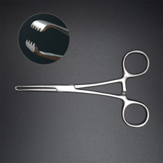 의료용 겸자 포셉 엘리스 Allis 15cm 4x5 / 19cm 5x6 teath, 1개, 엘리스 겸자 15cm 4X5 teath