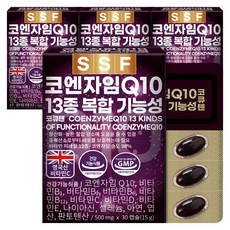 순수식품 코엔자임Q10 코큐텐 비오틴 엽산 아연 30캡슐 4박스, 30정, 4개