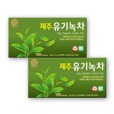 우리차 제주 유기녹차, 1.2g, 100개입, 2개